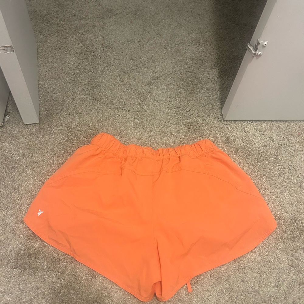 Old Navy Orange Athletic Shorts Lightweight and Comfortable